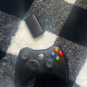 Wireless xbox 360 Black Controller. pc.